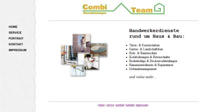 Combi-Team Dienstleistungen rund um Haus und Bau